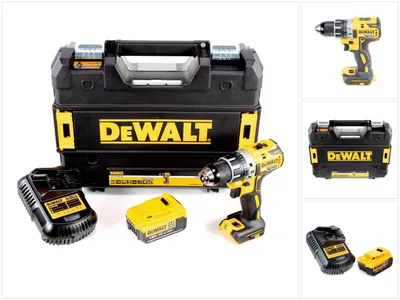 Image de DeWalt DCD 791 M1 Perceuse-visseuse sans fil Brushless 18V 70Nm + 1x batterie 4,0 Ah + 1x chargeur dans TSTAK
