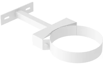 Produktbild von DW-White Ø 180 mm Wandabstandshalter verstellbar 50-250 mm