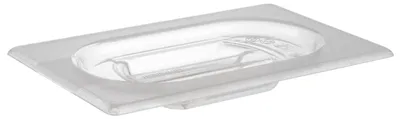 GN 1/9 Polycarbonat-Deckel, transparent, 17,6 x 10,8 cm