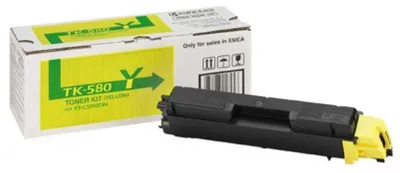 Produktbild von KYOCERA TK-580Y, 2800 Seiten, Gelb, 1 Stück(e)