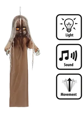 Produktbild von Animiertes Horrorbaby Halloween Deko – 160 cm