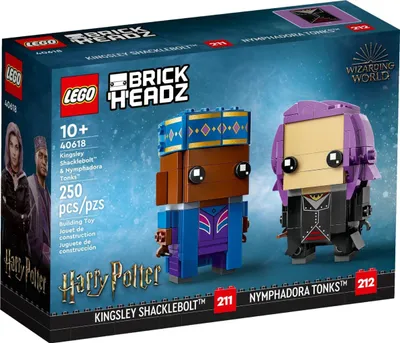 Obrázek produktu pro LEGO® BrickHeadz 40618 Kingsley Shacklebolt™ a Nymphadora Tonksová™