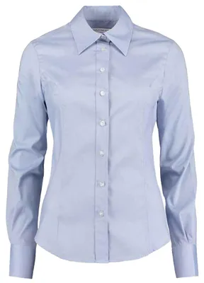 Image de Kustom Kit - Chemise « Corporate » à manches longues pour femmes LT5118 (48 DE) (bleu clair)