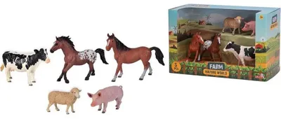 Produktbild von Dickie Toys Tierfiguren Naturwelt Bauernhoftierset (104343102)   Kinder  One Size