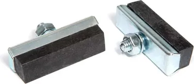 Produktbild von Fibrax Sh 296 Alloy Komplette Felgenbremsbeläge Silber  Silber One Size