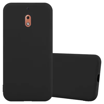 Immagine prodotto di Cadorabo custodia per Nokia 2.1 custodia protettiva in nero custodia per cellulare TPU custodia in silicone cover
