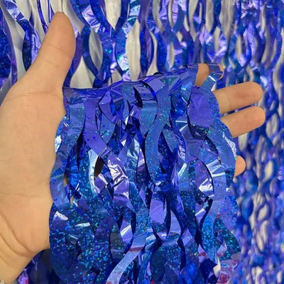 Immagine prodotto di Set di 6 tende scintillanti per decorazioni festive
