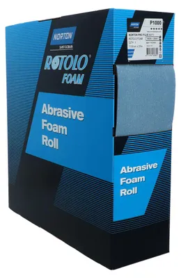 Image de Papier abrasif Norton Pro Plus A975 en rouleau 115 mm x 25 m, grain P1000