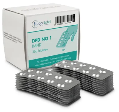 Produktbild von POOL Total DPD 1 Rapid Tabl. 500 Stk. (by Lovibond)