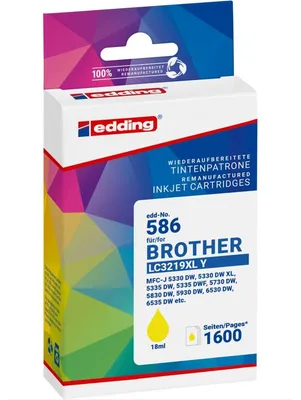 Produktbild von Druckerpatrone ersetzt Brother LC3219XLY yellow