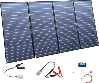 Obrázok produktu pre Solárny panel, skladací, vysoká účinnosť, 200W
