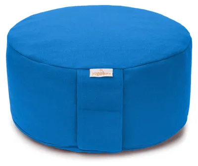 Produktbild von yogabox Meditationskissen BASIC - petrol 30 x 30 x 13 cm Buchweizenschalen