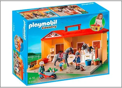 Produktbild von PLAYMOBIL 5348 Mein Pferdestall zum Mitnehmen