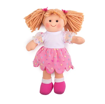 Obrázek produktu pro Bigjigs Toys Látková panenka Darcie 28 cm