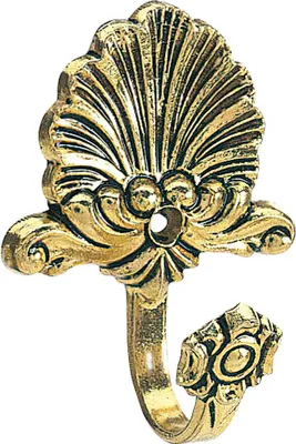 Image de Porte-rideaux en forme de coquillage 81 mm.