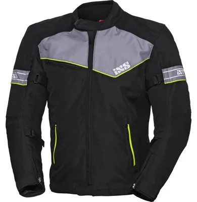 Produktbild von iXS Sport Jacke 5/8 ST schwarz-grau-gelb 5XL