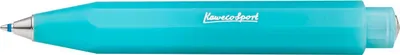 Produktbild von Kaweco FROSTED SPORT, Clip-on-Einziehkugelschreiber, Blau, 1 Stück(e), Medium