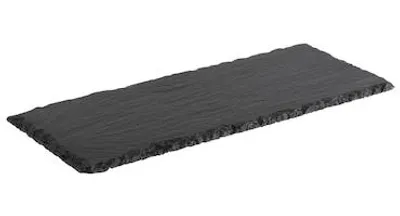 Produktbild von METRO PROFESSIONAL Speiseteller, 30 x 12 cm, Stein, schwarz
