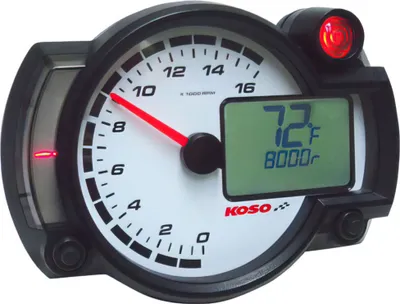 Obrázek produktu pro Teploměr s otáčkoměrem Koso RX2NR+