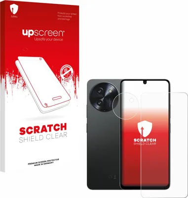 Produktbild von upscreen Schutzfolie für Doogee Note 59 Pro Plus (Display+Kamera) Displayschutz Displayschutzfolie Folie Klar Transparent