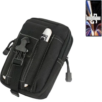 Produktbild von K-S-Trade Gürtel Tasche kompatibel mit ZTE Axon 40 Pro Gürteltasche Holster Schutz Hülle Handy Hülle Smartphone outdoor Handy-Hülle schwarz