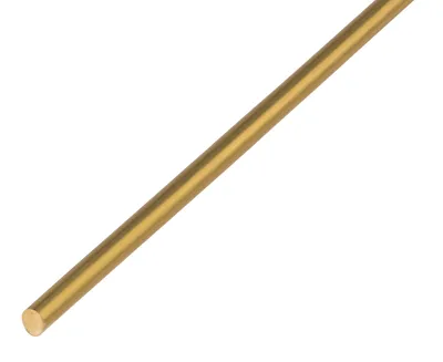 Image de Alberts 471118 Tige ronde, laiton, 1000 x 4 mm
