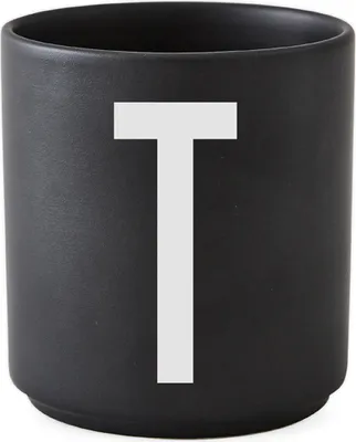 Produktbild von Design Letters - AJ Becher T, schwarz
