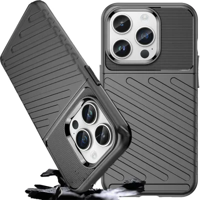 Immagine prodotto di Custodia Thunder Iphone 14 Pro Custodia Blindata Nera
