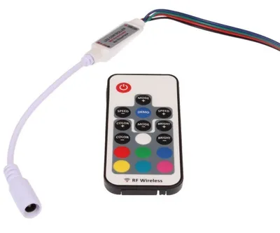 Obrázek produktu pro T-LED RGB mini RF ovladač 063322