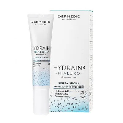 Zdjęcie produktu dla Dermedic Hydrain 3 Hialuro krem pod oczy 15 g