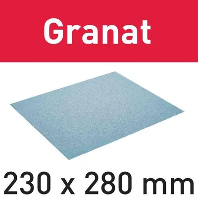 Image de Abrasif GRANAT Manuel 230x280mm GR/10 P320 - FESTOOL - 201265