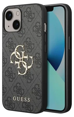 Zdjęcie produktu dla Guess, etui ochronne 4G Big Apple iPhone 13 Mini, szary