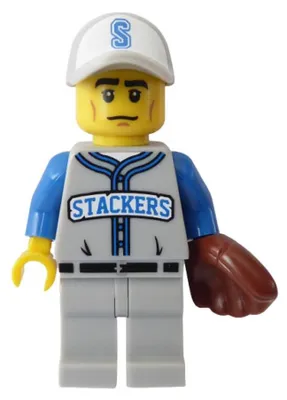 Productafbeelding van Minifiguren voor verzamelaars, honkbalspeler, serie 10, speelfiguren