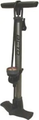 Image de Pompe à vélo Avec manomètre en acier Pour toutes les valves