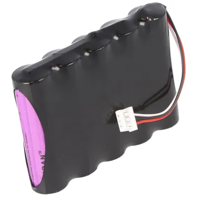 Produktbild von Batterie passend für Siemens S54370-Z11-A1 Speicherbatterie BAT3.6-10, 3,6V 11Ah mit Kabel und Stecker