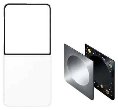 Produktbild von Samsung EF-FF776CJEGWW, Cover, Samsung, Z Flip8, 17,5 cm (6.9"), Grau