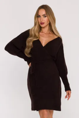 Produktbild von BeWear Pulloverkleid für Frauen Tadence M631 Schokolade S/M