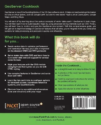 Produktbild von GeoServer Cookbook