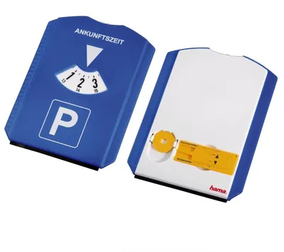 Produktbild von Hama 00083958, Parking disc, Kunststoff, 155 mm, 140 mm, 4 mm, 74 g