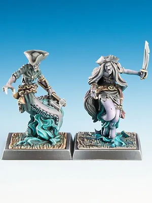 Produktbild von Schleicher Tabletop-Figuren Set, 2 Figuren, inkl. Charakterkarten und Bases für Freebooters Fate