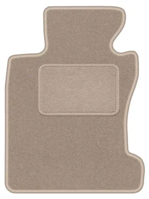 Produktbild von Fahrermatte Velours für BMW 5 E60 2003-2010 (Xdrive) – 1-tlg, Beige, passgenau – Wielganizator LUX