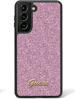 Obrázek produktu pro Guess GUHCS24SHGGSHU Samsung Galaxy S24 hardcase Glitter Script fialová