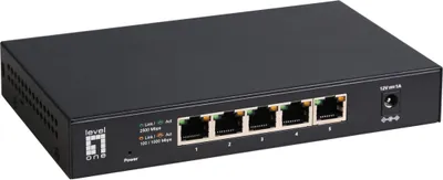 Produktbild von Switch 5x GE GEU-0525 2.5GbE 100/1000Mbps sw