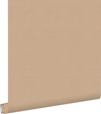 Zdjęcie produktu dla ESTAhome tapeta lniana tekstura jasna terakota 53 cm x 10.05 m