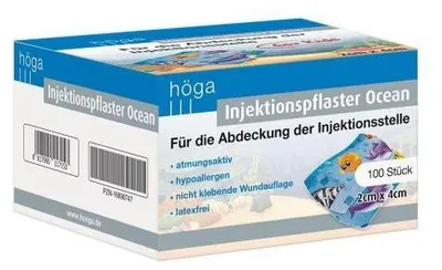 Produktbild von Injektionspflaster Ocean for Kids 2x4cm Höga 100 St