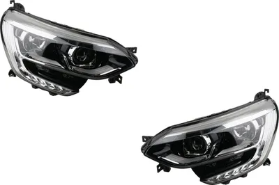 Produktbild von Scheinwerfer passend für Renault Megance IV 15- H7 H7 Set Links Rechts 260609169R 260100506R Johns