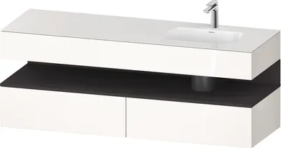 Produktbild von DURAVIT QA4796080220000 QTG EWT KWTU 1600 Wß Hgl. Be