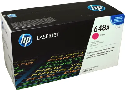 Productafbeelding van CE263A HP 648A CLJ tonercartridge, magenta, 11.000 pagina's