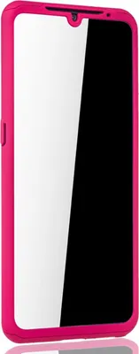 Imagen del producto de Funda protectora para Xiaomi Mi 9, funda completa, protector de pantalla de 360 grados, color rosa