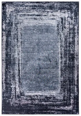 Produktbild von Mazovia Koberec Abstraktní, Rám, Vintage - Obývací Pokoj, Ložnice, Jídelna, Kancelář - Nízký Fleece - Obdélník - Moderní Shabby - 160x230 cm